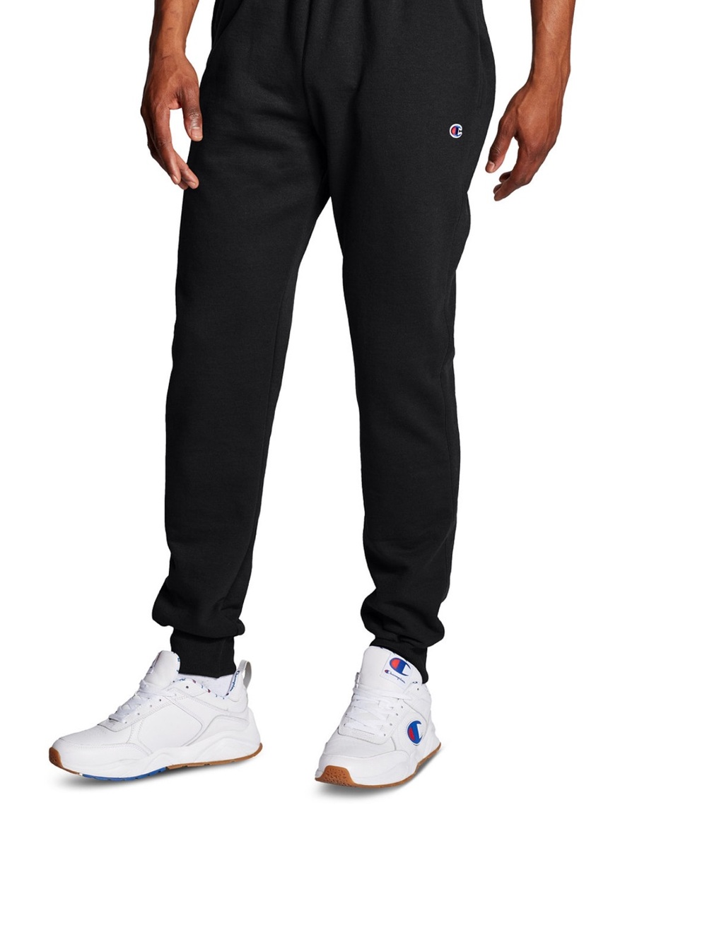 Champion Black Tapered Athletic Joggers